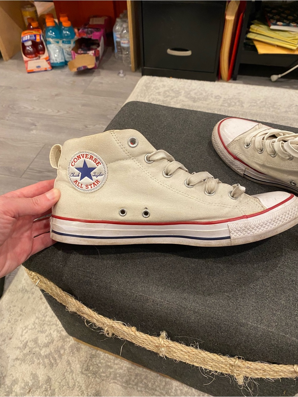 Converse Chuck Taylor All Star High Top Sneakers - Cream